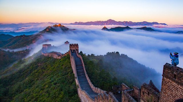Vạn Lý Trường Thành nổi tiếng được tham quan nhiều hiện nay được xây dưới thời nhà Minh (1368-1644)