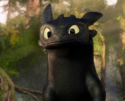 ... và đây là rồng Toothless