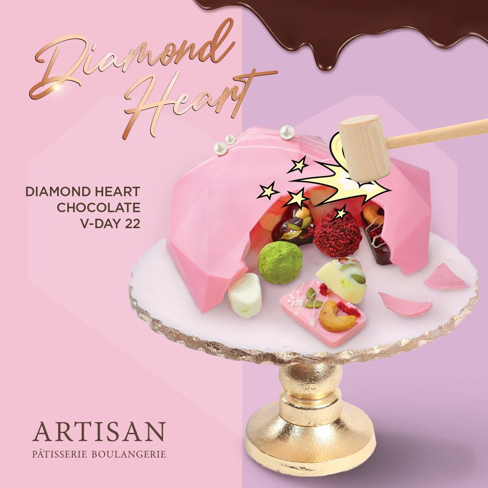 Bánh Chocolate độc đáo từ Artisan. Ảnh: Artisan