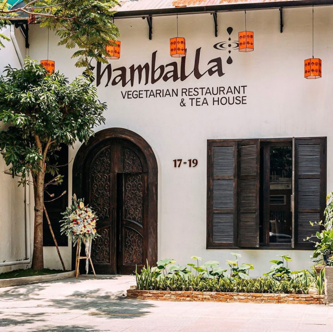 Ảnh: FB Shamballa Vegetarian Restaurant & Tea House.
