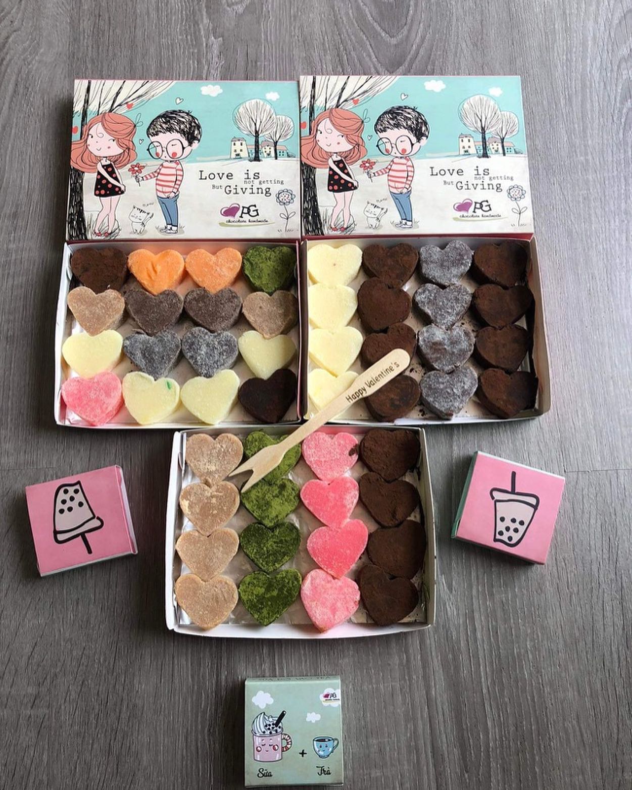 Cửa hàng giao toàn quốc. Ảnh: @pgchocolatehandmade