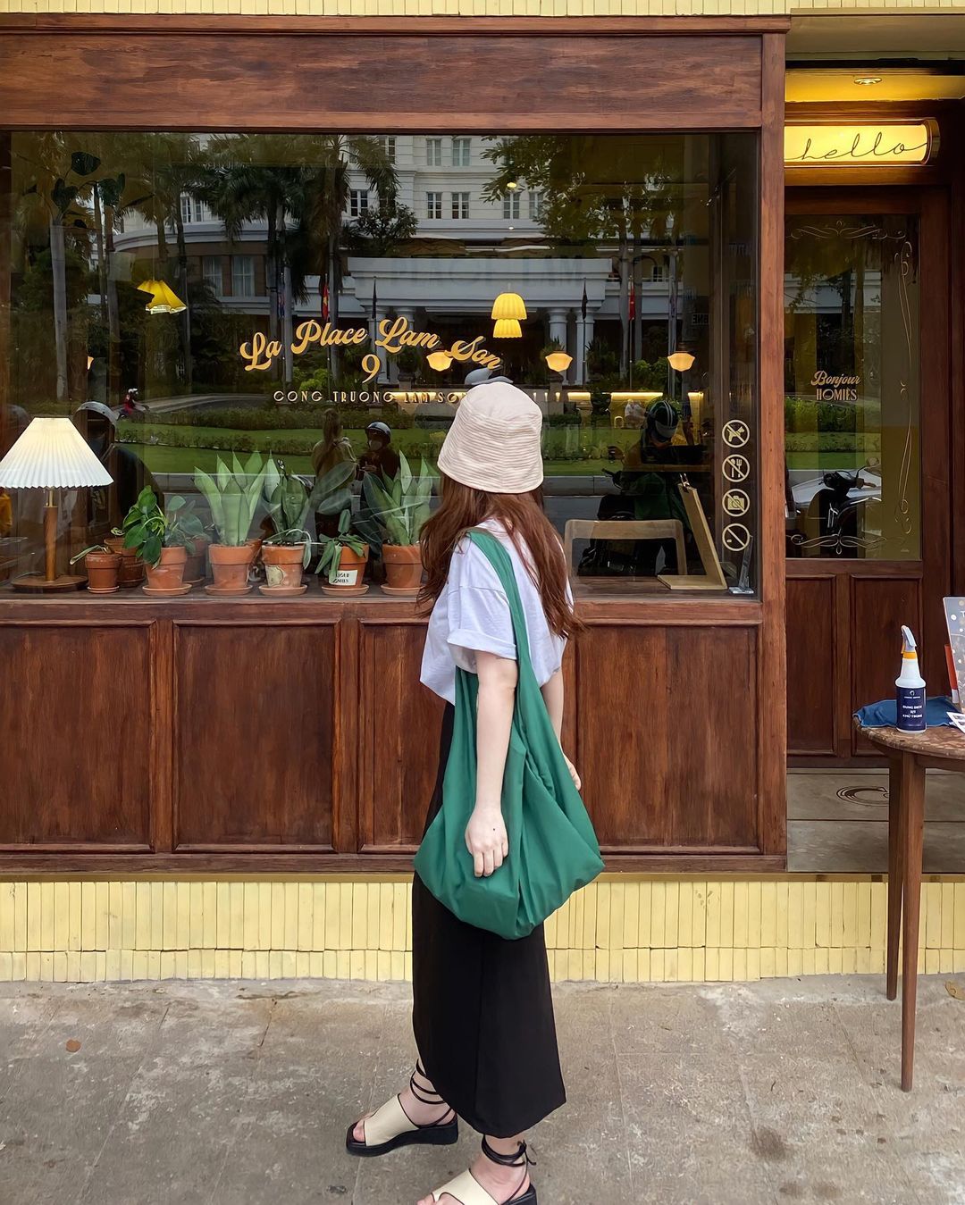 Mặt tiền xinh xắn ở chi nhánh Công Trường Lam Sơn. Ảnh: @nguyn.d