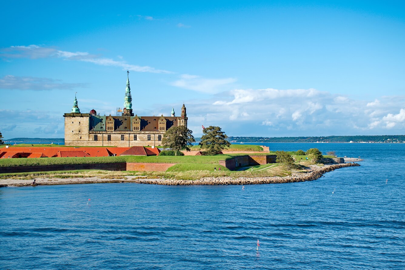 Lâu đài Kronborg được công nhận là di sản thế giới UNESCO vào năm 2000