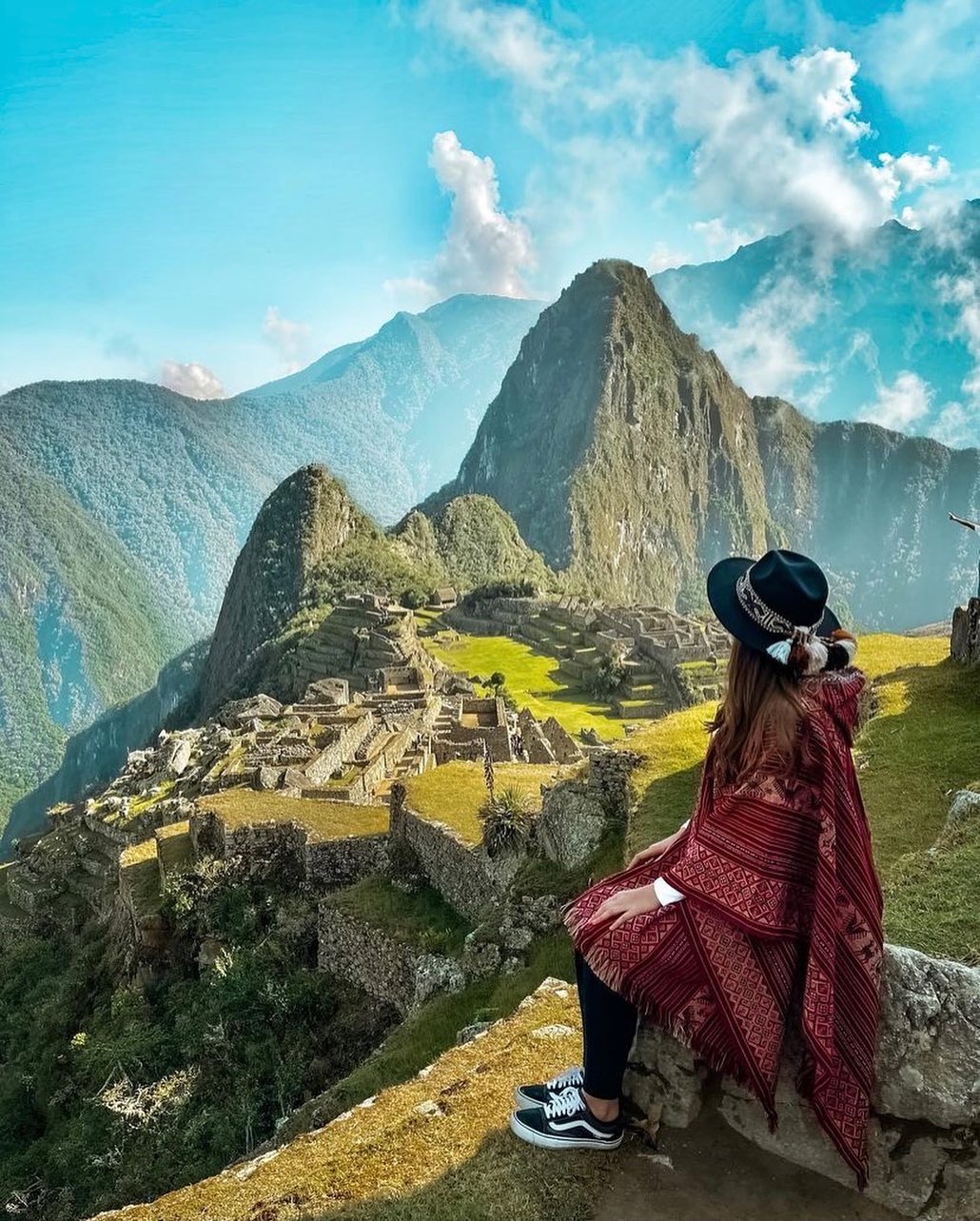 Machu Pichu ở Peru. Ảnh: @cajaviajera_co