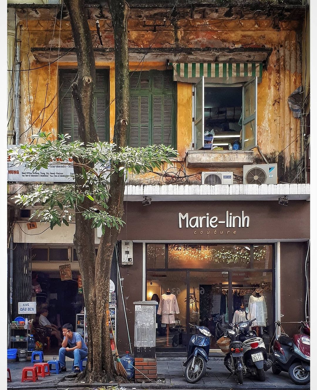 Hàng Trống ở phố cổ. Ảnh: @byy54