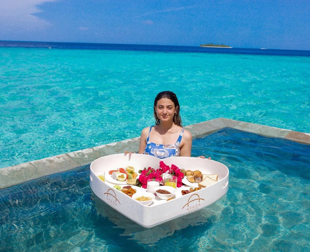 Khung cảnh tuyệt đẹp ở Maldives. Ảnh: @vugarasadov
