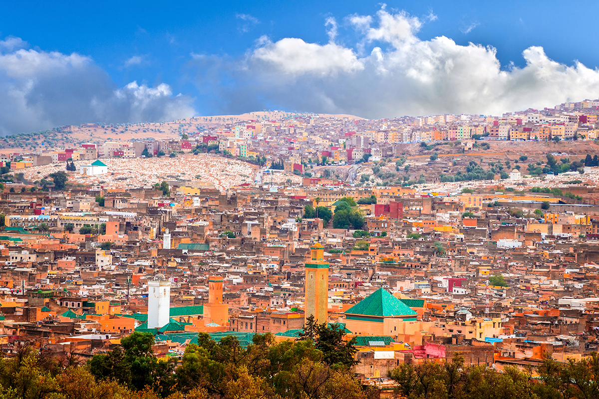 Fez là điểm đến nổi tiếng khi du lịch Morocco