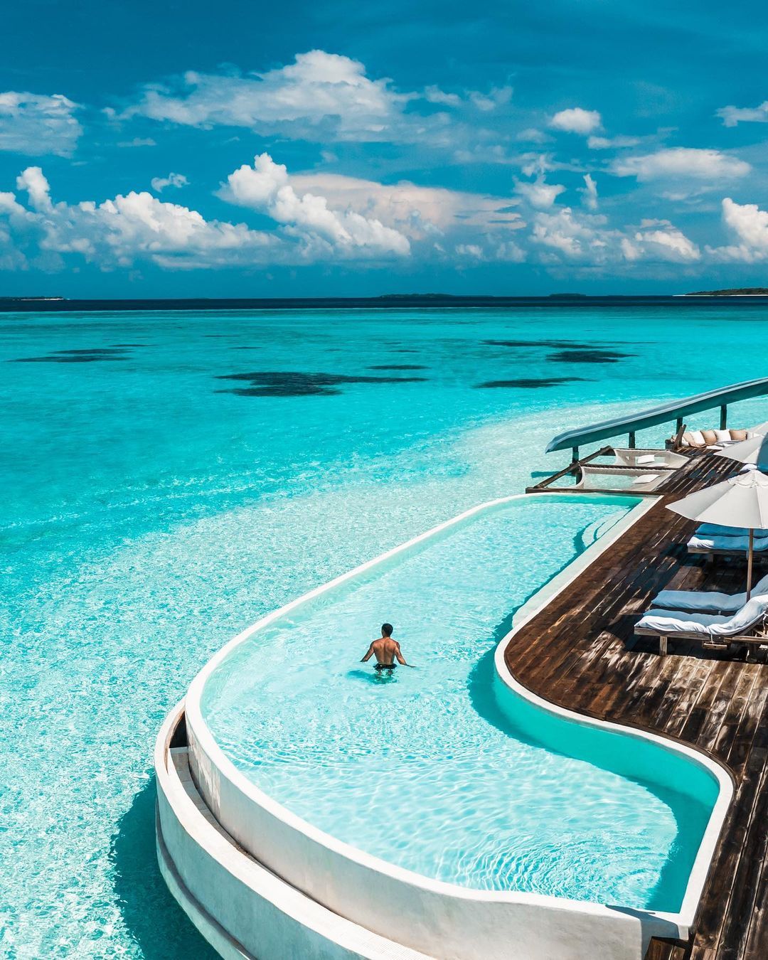Du lịch Maldives dần trở lại với thị trường quốc tế. Ảnh: @jeremyaustiin