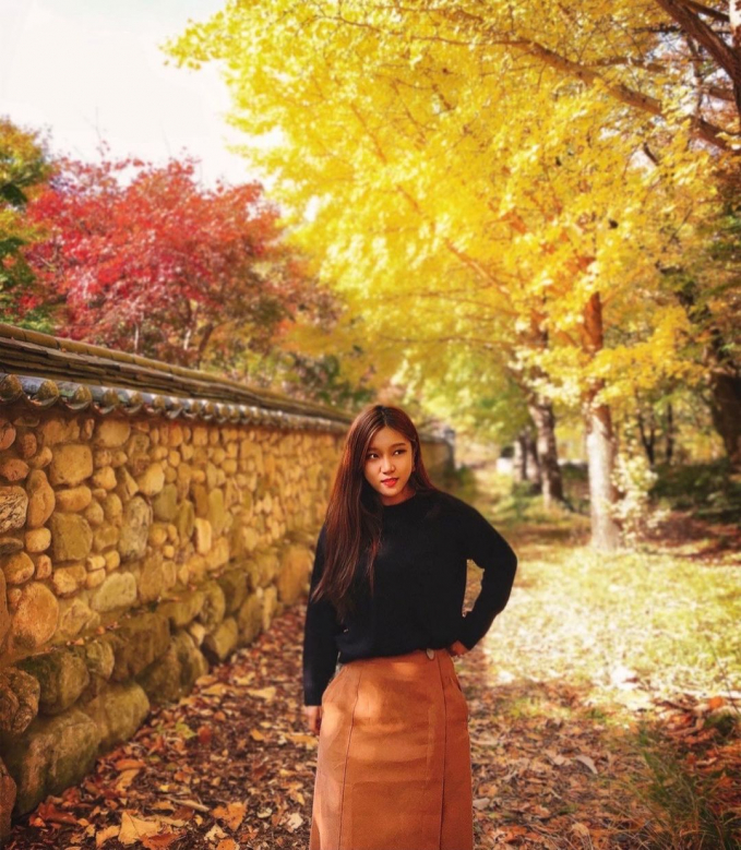 Bất kì ai cũng có thể trở thành nàng thơ với khung cảnh này. Ảnh: @yerim_v2
