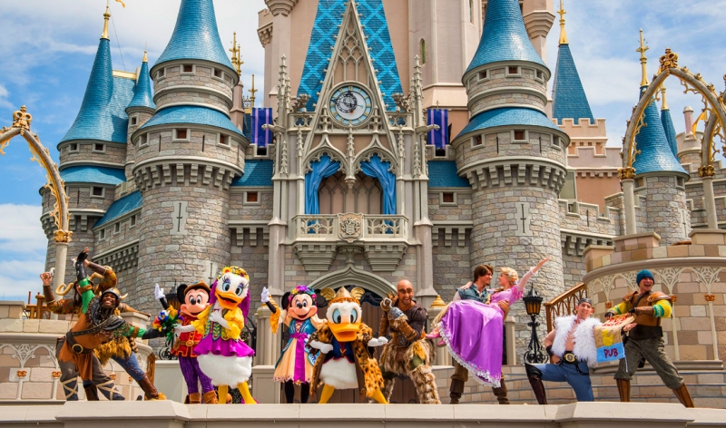 Disney’s Magic Kingdom - công viên giải trí lớn nhất thế giới ở Mỹ  Ảnh: dulich.petrotimes.vn