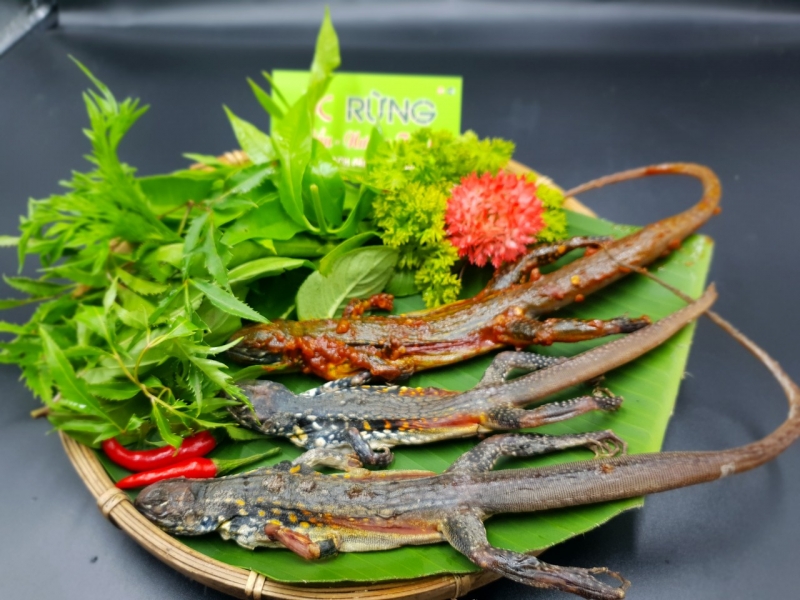 Dông nướng muối ớt