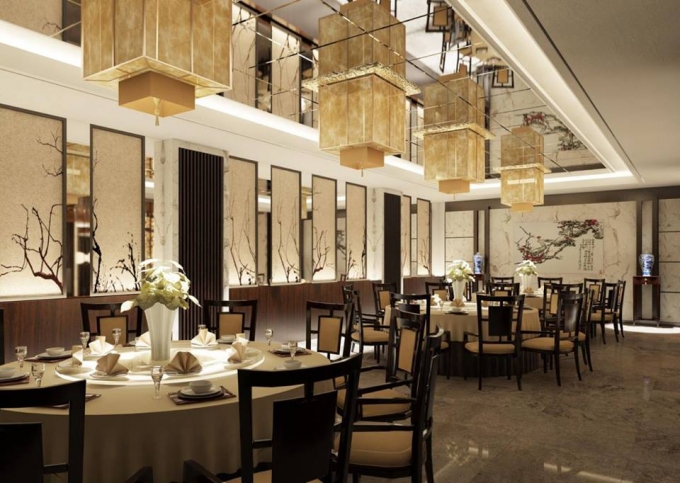 Mang nét hiện đại vừa cổ điển nhà hàng sang trọng không gian đẹp Ảnh: Foody.vn