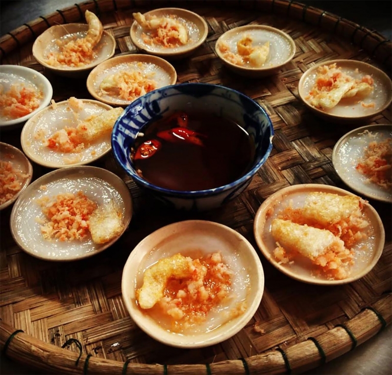 Món bánh bèo quán Huế Xưa hấp dẫn
