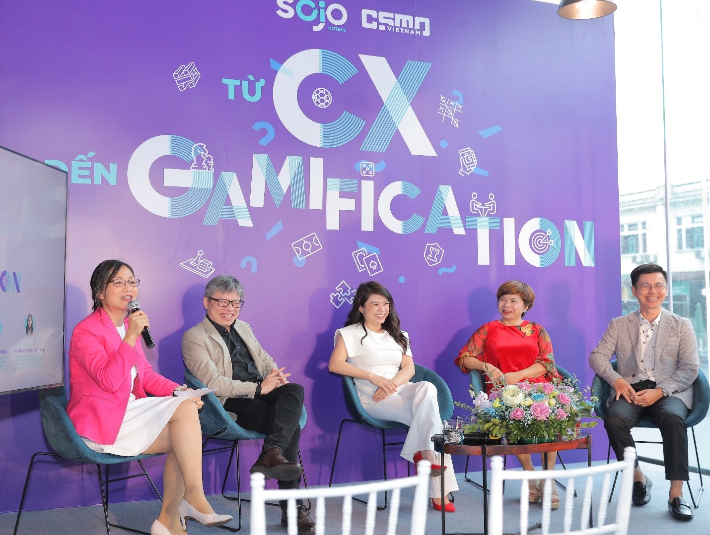 Các diễn giả tham dự Open Talk “Từ CX đến Gamification”