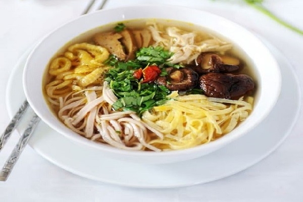 Bún thang đẹp mắt