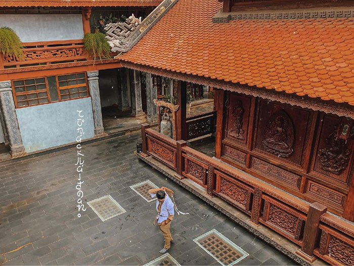 Nét kiến trúc độc đáo mà gần gũi Ảnh: @cuongkhii
