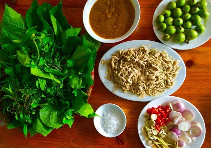 Gỏi cá nhệch - Đặc sản Ninh Bình