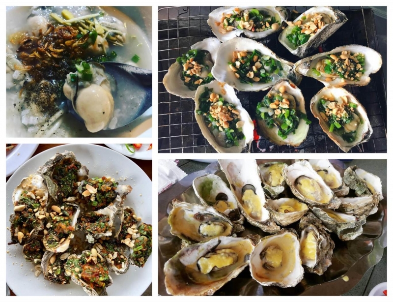 Những con hàu tươi ngon ở Lập An