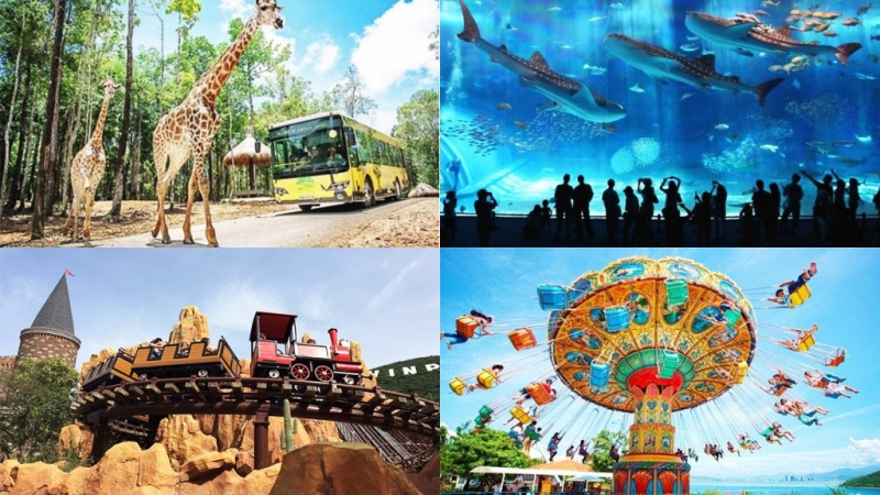 Đến với Safari Park Nam Hội An – Bạn vừa được thỏa sức la hét với những trò cảm giác mạnh, sự lắng động của âm thâm những chú động vật đang yêu với những tản lá cây xanh mướt