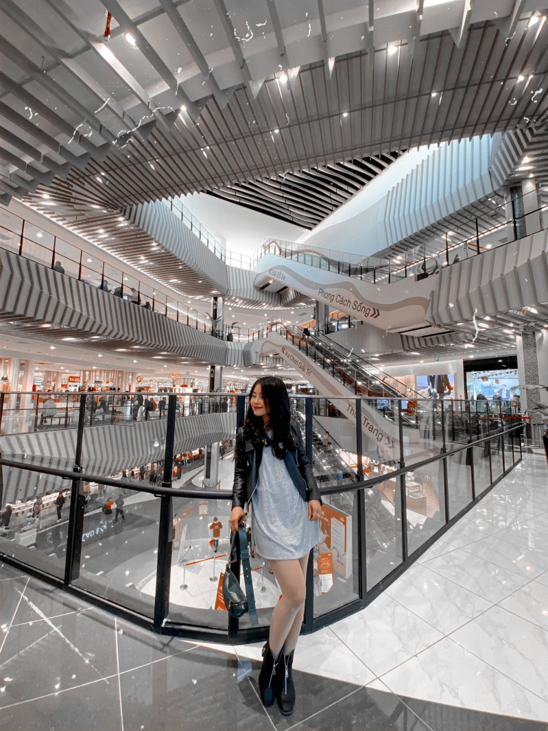 Check in AEON Mall Hà Đông không góc chết