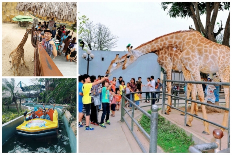 Bạn sẽ choáng ngợp khi đến đây bởi không gian quá rộng và chắc chắn bạn sẽ phải mất đi 1 ngày để khám phá được gần hết các trò chơi tại đây