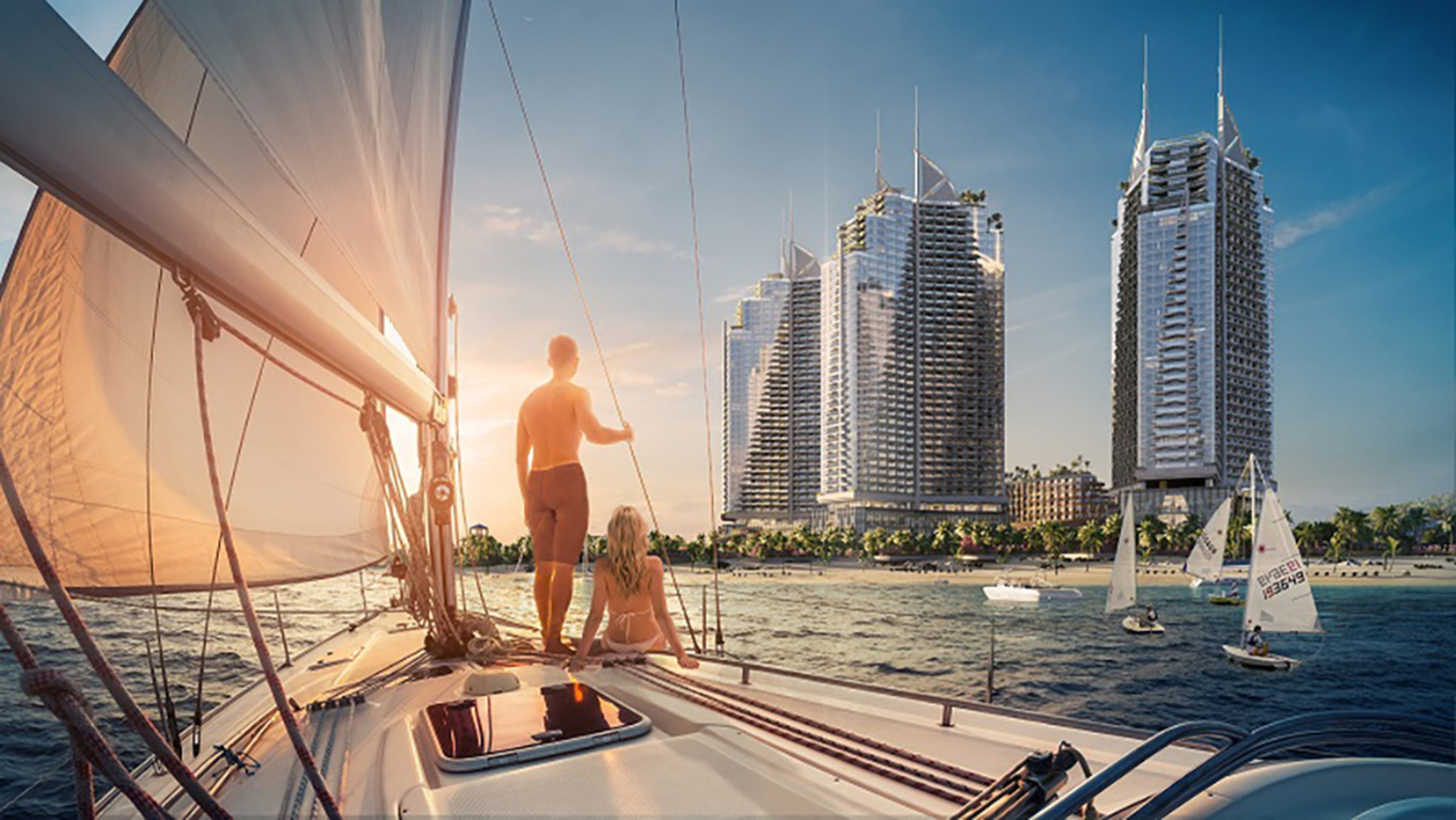 Sailing Bay Ninh Chữ với những tiện ích lần đầu tiên có mặt, mang đến trải nghiệm mới mẻ cho du khách