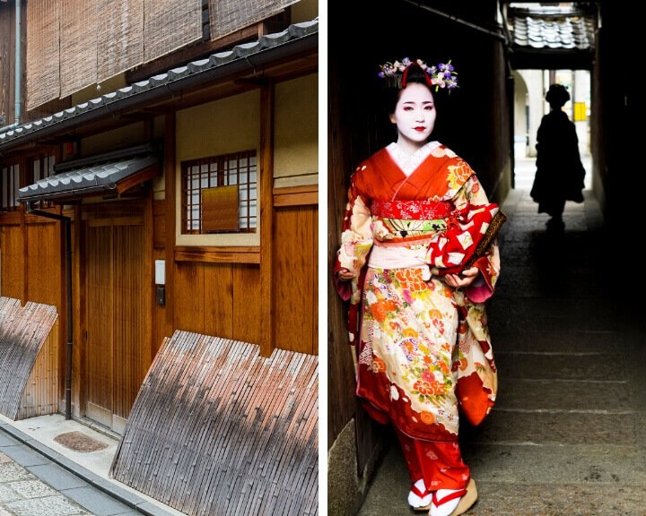 Gion là khu giải trí truyền thống của Kyoto và là khu phố cổ kính nhất thành phố