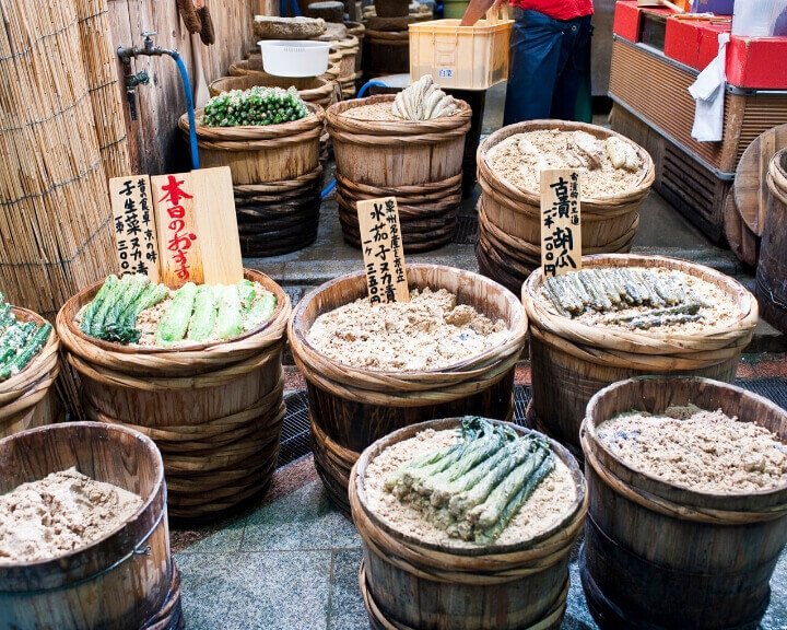Pickled-vegetables-nishiki-market-kyoto