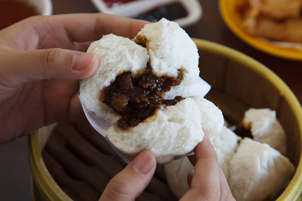 Bánh bao xá xíu Quảng Đông - Đặc sản bánh bao Trung Quốc