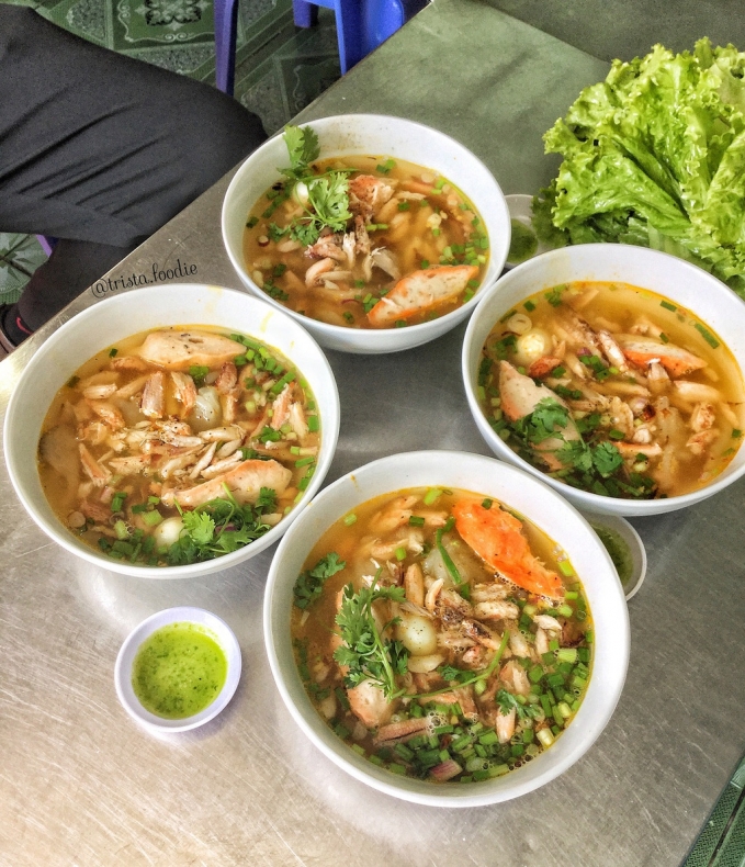 Bánh canh ghẹ Anh Vy - địa chỉ ăn uống ngon tại Vũng Tàu