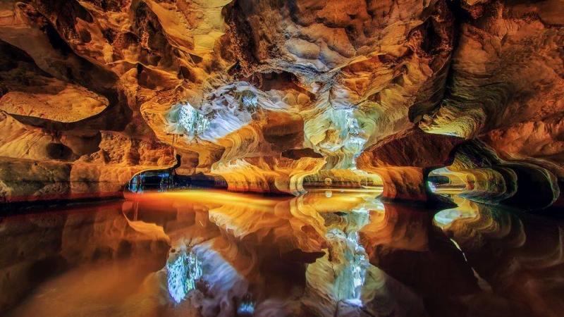Động Sơn Trà kỳ bí thuộc huyện Kim Lương, Kiên Giang Ảnh: Tuấn Nguyễn