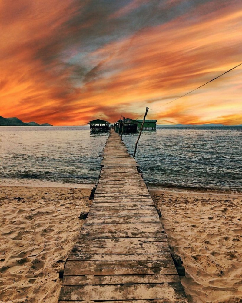 Đường ra nhà hàng ở Bãi Sao, Phú Quốc Ảnh: fede_scara