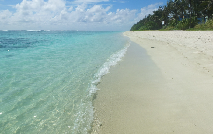 Hulhumale được xem là một trong những bãi biển đẹp nhất ở Maldives. Ảnh: Pinterest