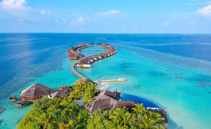 Lily Beach cũng là một bãi biển tuyệt đẹp tại Maldives bạn không nên bỏ lỡ. Ảnh: Agoda