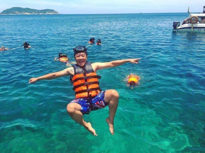 Màu nước biển xanh ngọc cực mê (Ảnh: Internet)