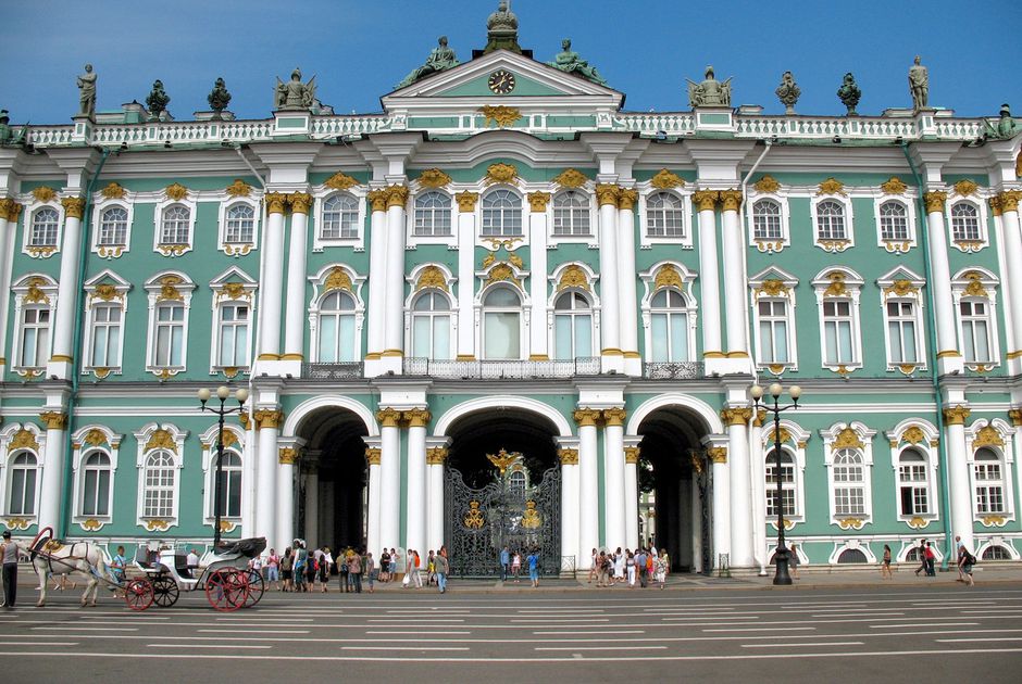 Bảo tàng Hermitage ở Saint Petersburg, Nga