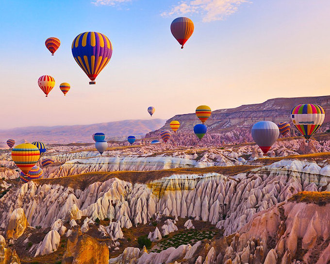 Cappadocia lôi cuốn du khách từ khắp