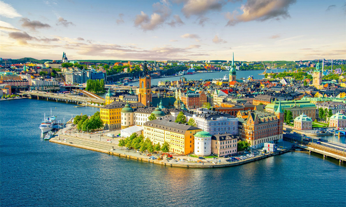 Sự kết hợp của một số kiến trúc lịch sử tuyệt vời làm cho Stockholm trở thành một điểm đến mùa thu tuyệt đẹp ở châu Âu