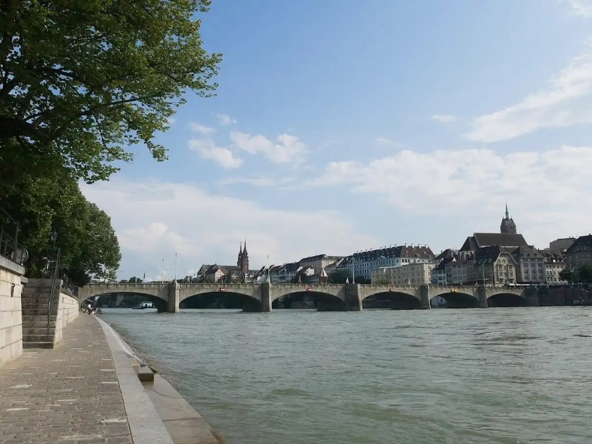 View-on-the-old-town-Basel-from-the-Rhine-River