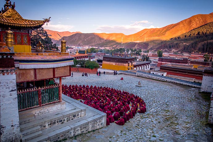 Tu viện Labrang ở Xiahe