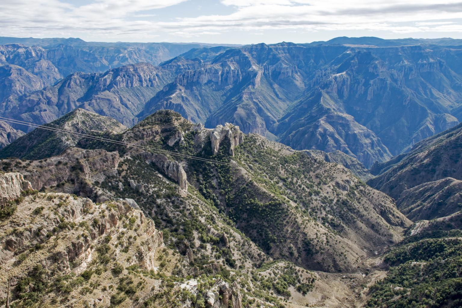 Hẻm núi Copper Canyon ở Chihuahua, Mexico