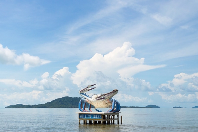 Thành phố biển Kep xinh đẹp, yên bình. Ảnh: Internet