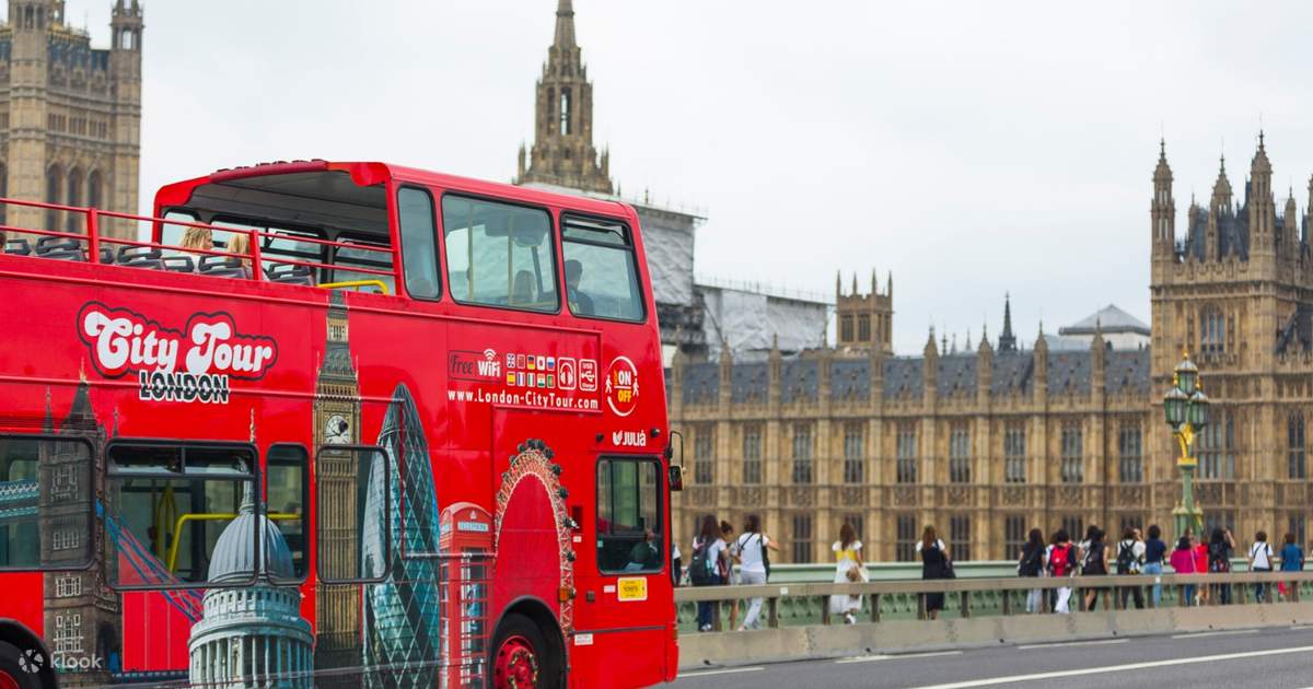 Vé Xe Buýt Hop On Hop Off Tham Quan London