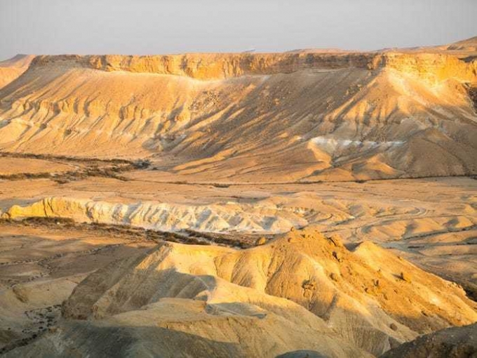Sa mạc Negev của Israel. Ảnh: Alla Khananashvili/Shutterstock