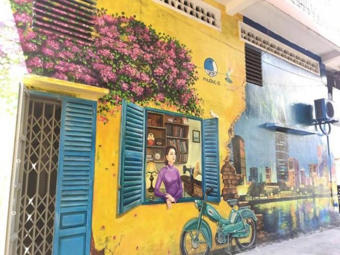 Mang đậm chất Sài Gòn. Ảnh: Internet
