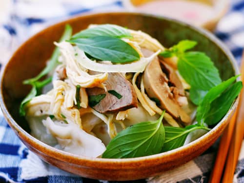 Bánh ướt lòng gà