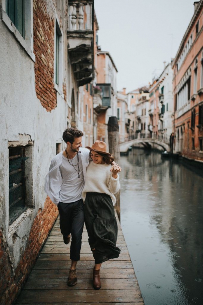 Lấp kín Venice là địa điểm dành cho những cặp đôi. Nguồn: Internet