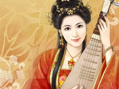 Tô Viên Viên- mỹ nữ nổi tiếng trong lịch sử Trung Quốc. Ảnh: Internet
