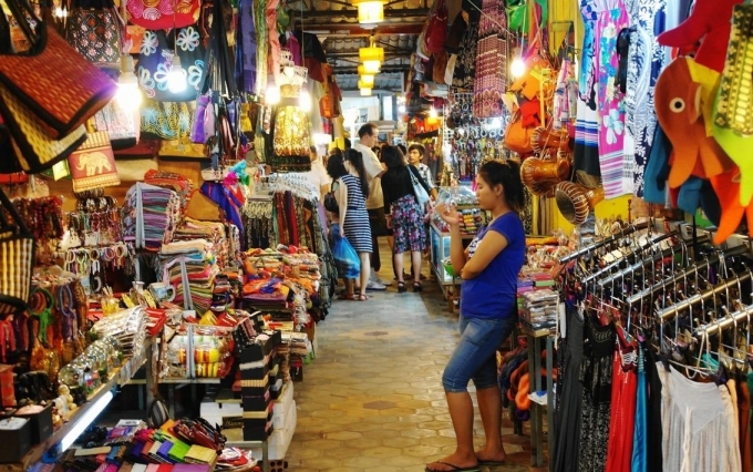 Khu chợ bình dân nhưng vô cùng sôi động