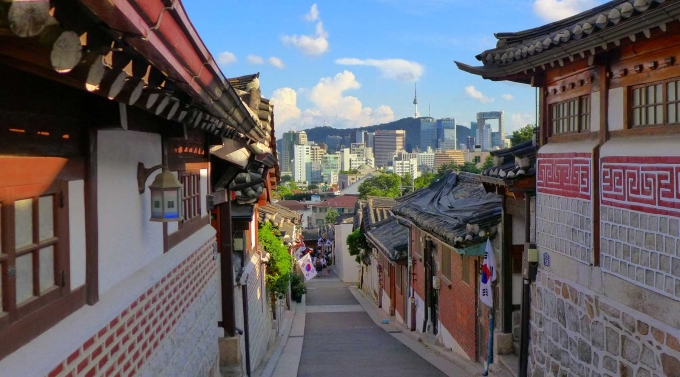 Làng văn hóa Hanok Bukchon Hàn Quốc